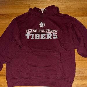College sweatshirt